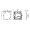 Термостат Beca BHT-6001 GBL WiFi "16 А"